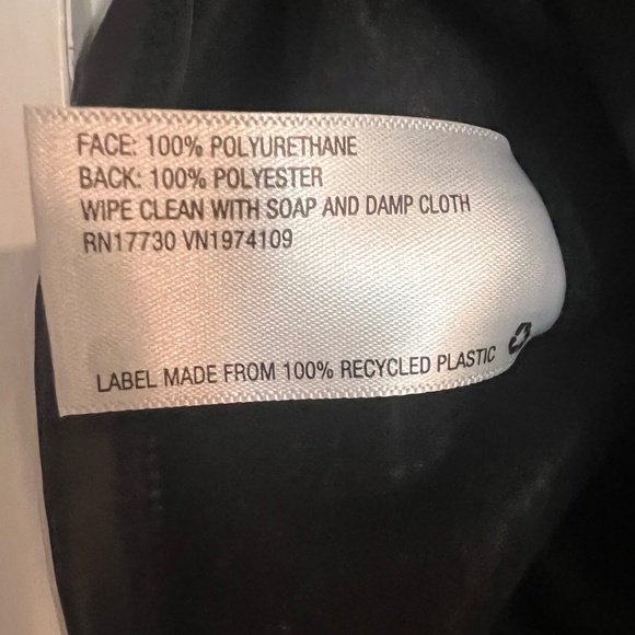 FAKE LEATHER LOOK BIKER JACKET - Picture 10 of 10